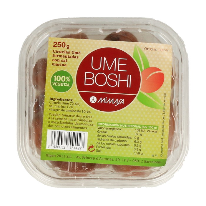 MIMASA Umeboshi Natural 250g