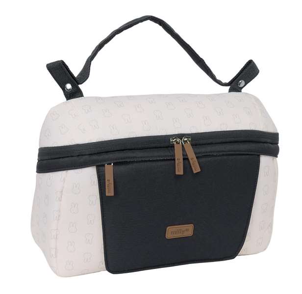 Safta Bolso Miffy Mum "Moon" para Carrito de Bebé, Recambiable y Repelente, 34x23x10 cm