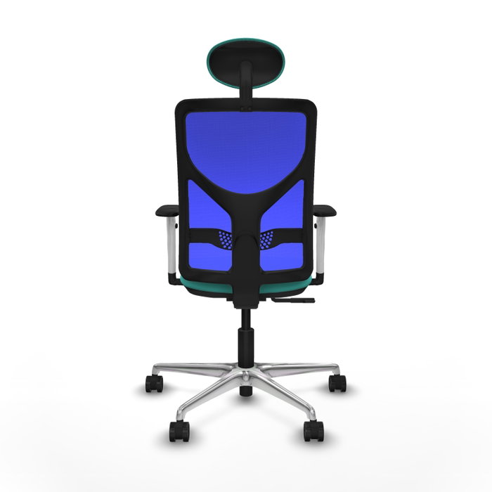 PIQUERAS Y CRESPO Silla de oficina Motilla con mecanismo Sincro, Turquesa y Azul PIQUERAS Y CRESPO Silla de oficina Motilla con mecanismo Sincro, Turquesa y Azul