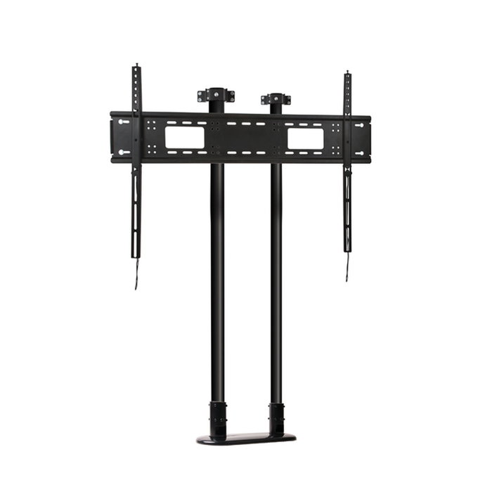B-Tech BT7807/B Base de doble poste para suelo o techo en negro B-Tech BT7807/B Base de doble poste para suelo o techo en negro