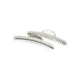 Bifull Pinza Grapa Para Ondas Plata Pack 6 Unidades