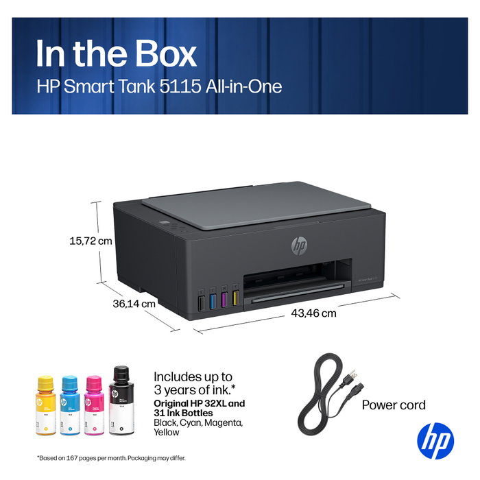 HP Smart Tank 5115 Gris