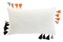 DKD Home Decor Cojín Bordado Blanco de Poliéster