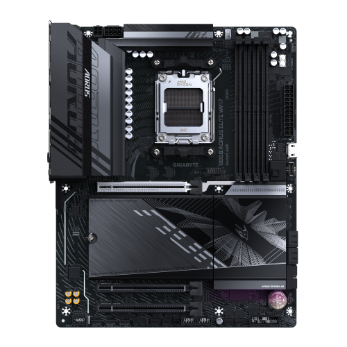Gigabyte Placa Base B850 AORUS ELITE WIFI7 para AMD Ryzen Serie 9000, VRM 14+2+2 fases, DDR5 8200MHz (OC), 1xPCIe 5.0 + 2xPCIe 4.0 M.2, LAN 2.5, WiFi 7, USB 3.2 Gen 2x2 Gigabyte Placa Base B850 AORUS ELITE WIFI7 para AMD Ryzen Serie 9000, VRM 14+2+2 fases, DDR5 8200MHz (OC), 1xPCIe 5.0 + 2xPCIe 4.0 M.2, LAN 2.5, WiFi 7, USB 3.2 Gen 2x2