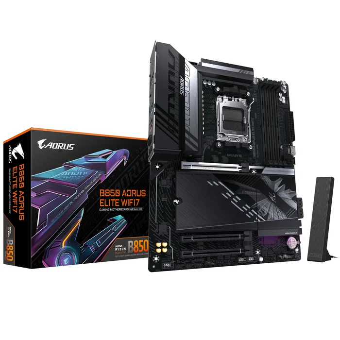 Gigabyte B850 AORUS ELITE WIFI7 Placa Base AM5 DDR5 ATX