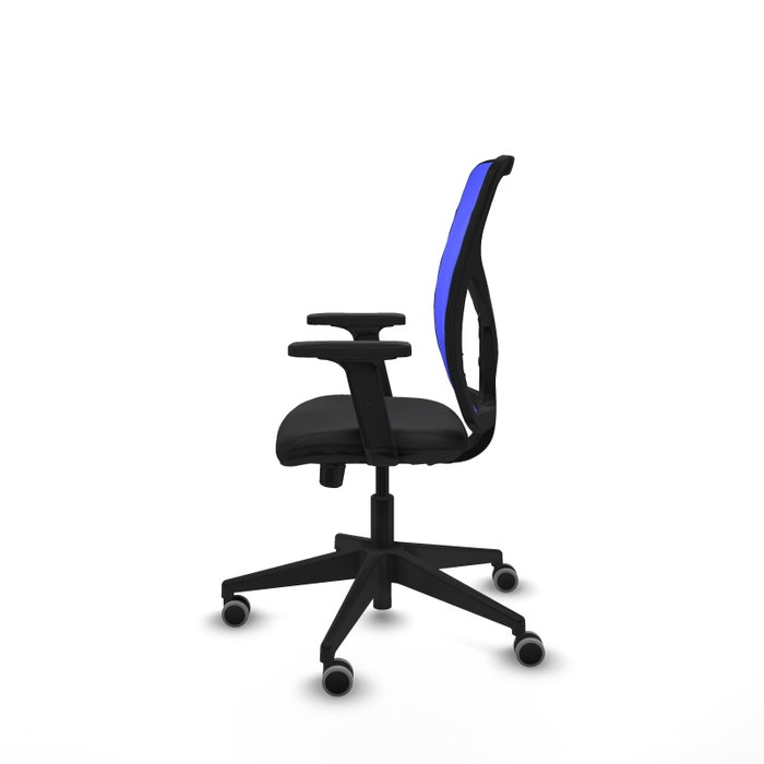 PIQUERAS Y CRESPO Silla de oficina Motilla con mecanismo Sincro/Traslack, Azul y Negro PIQUERAS Y CRESPO Silla de oficina Motilla con mecanismo Sincro/Traslack, Azul y Negro