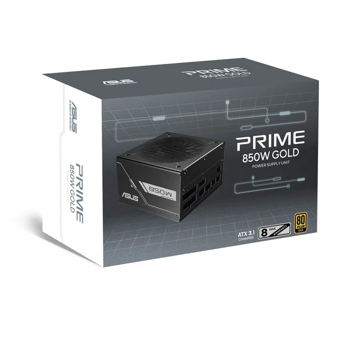 ASUS Prime 850G 850W 80+ Gold Black Edition