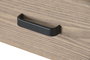 DKD Home Decor Consola Curva Elegant Sixties Marron 131 x 37 x 81 cm