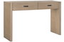 DKD Home Decor Consola Curva Elegant Sixties Marron 131 x 37 x 81 cm