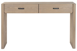 DKD Home Decor Consola Curva Elegant Sixties Marron 131 x 37 x 81 cm