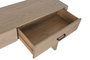 DKD Home Decor Consola Curva Elegant Sixties Marron 131 x 37 x 81 cm