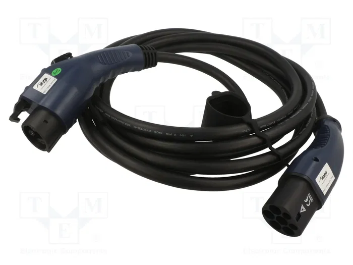 Akyga AK-EC-16 Cable de carga Type2 trifásico 32A 22kW 6m