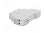 FINDER Relé de instalación biestable 24V DC 16A NA x2