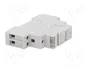 FINDER Relé de instalación biestable 24V DC 16A NA x2