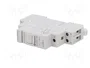 FINDER Relé de instalación biestable 24V DC 16A NA x2