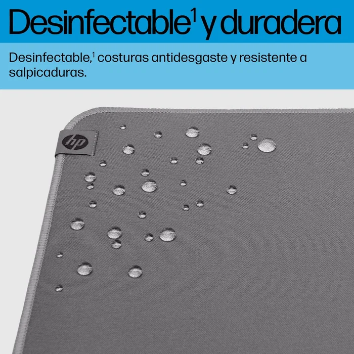 HP Alfombrilla de ratón 100 Sanitizable Gris