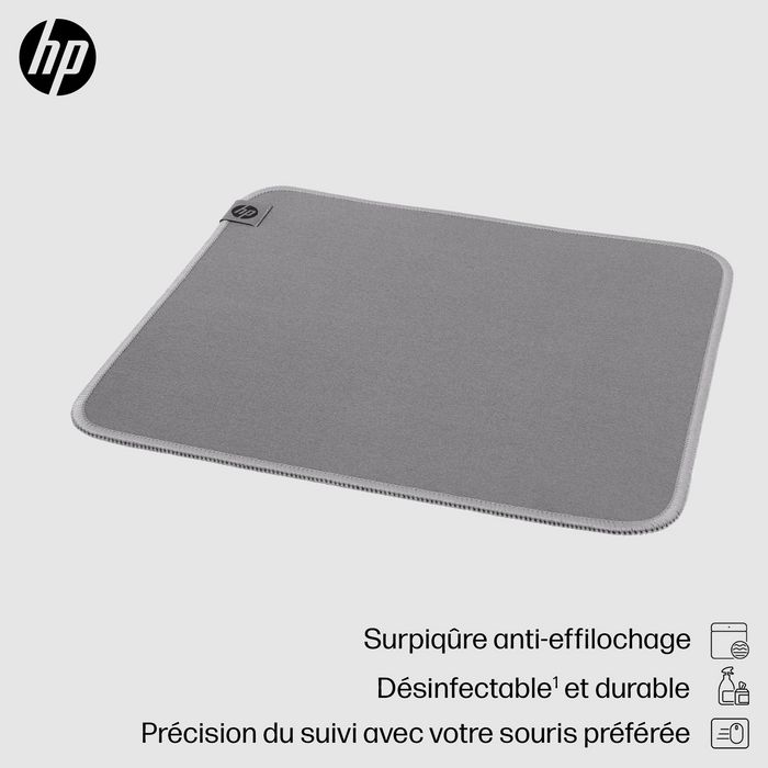 HP Alfombrilla de Ratón Sanitizable Antideslizante Resistente a Derrames - HP 100