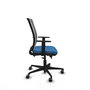 PIQUERAS Y CRESPO Silla de oficina Haches Azul claro/Gris