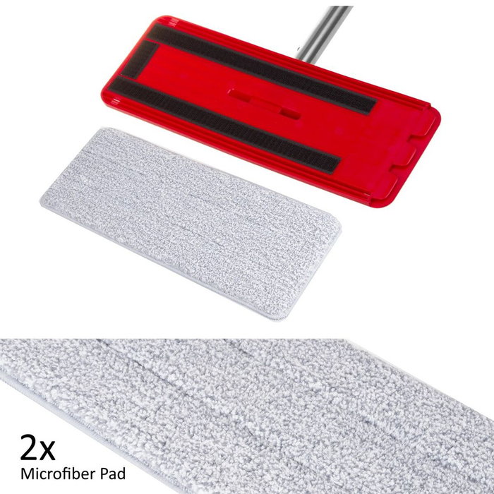 Juego de fregona plana maxiclean con cubo de limpieza 2 en 1 5,7 l Juego de fregona plana maxiclean con cubo de limpieza 2 en 1 5,7 l