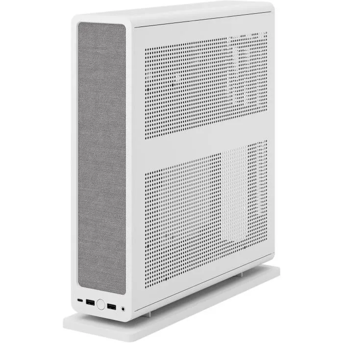 Fractal Design FRA1690884278854 Caja Mini Torre mITX PCIe 4.0 Diseño Fractal Ridge White Blanco
