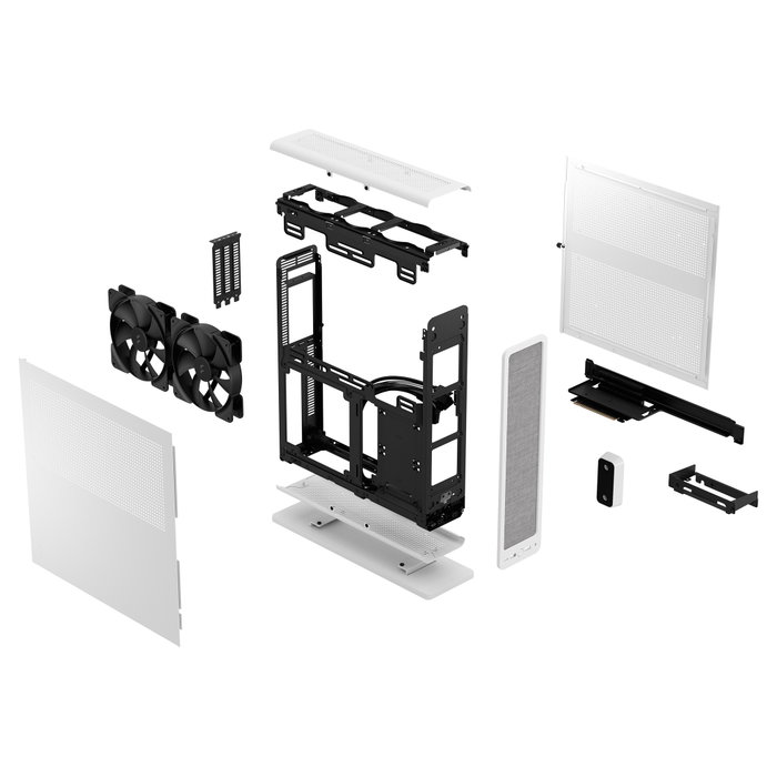 Fractal Design Ridge V2 Blanco Mini-ITX