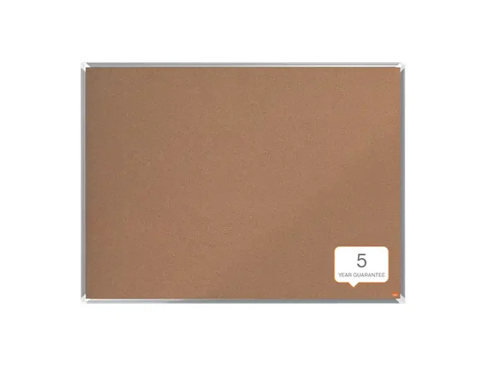 Nobo Tablero de Anuncios Premium Plus de Corcho 120x90 cm con Marco de Aluminio Nobo Tablero de Anuncios Premium Plus de Corcho 120x90 cm con Marco de Aluminio