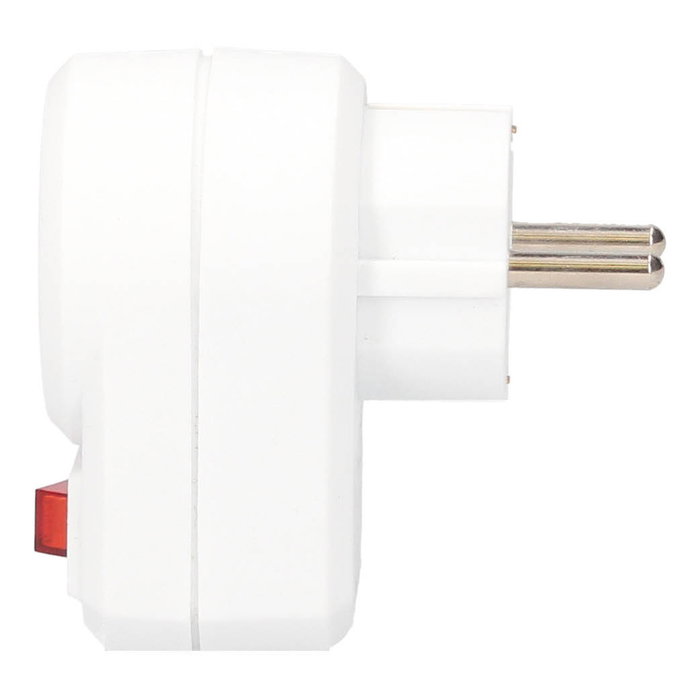 GSC Evolution Ladrón simple con interruptor Blanco