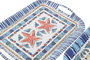 DKD Home Decor Bandeja de Melamina Atenas 40,5x29x2,5 cm, Pack de 2, Colores Surtidos