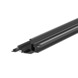 TERNO 1058.355 Guía Superior Star Fluid Plata Mate Aluminio 3 Metros Puertas Armarios Correderas