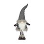 KRIST+ Duende Gris con Gorro de Lana 70 cm (Set de 12)