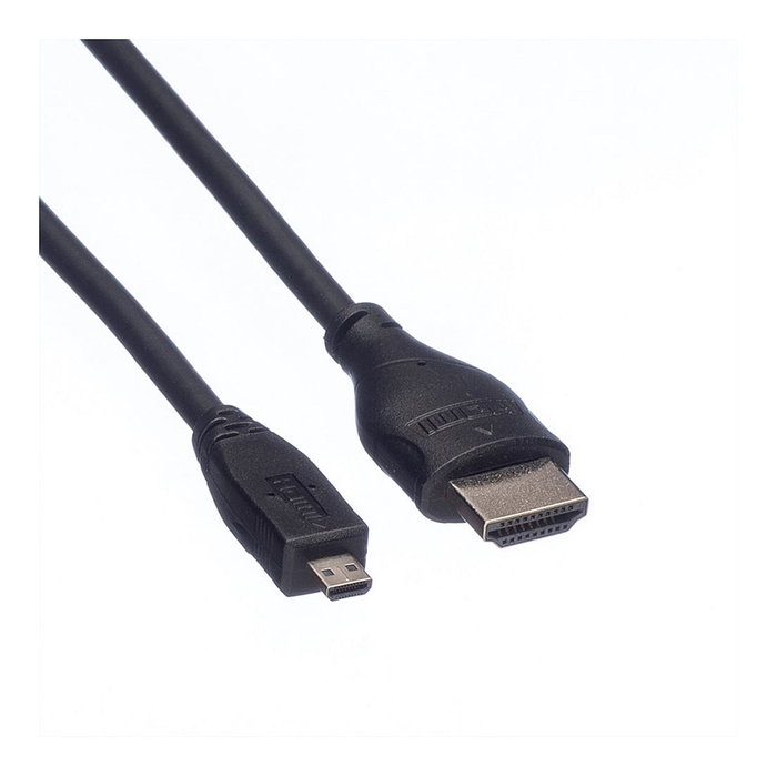ROLINE Cable HDMI High Speed con Ethernet 11.04.5581, 2m, Negro