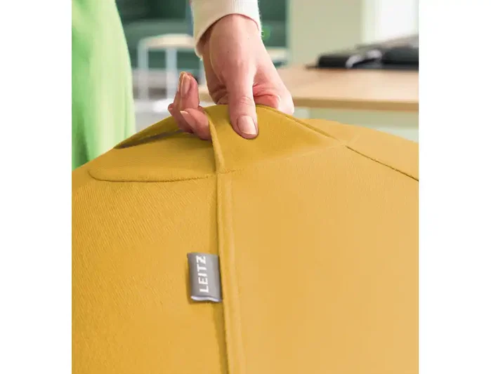 Leitz Balón de asiento Ergo Cosy Active 65 cm diámetro color amarillo Leitz Balón de asiento Ergo Cosy Active 65 cm diámetro color amarillo