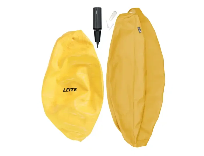 Leitz Balón de asiento Ergo Cosy Active 65 cm diámetro color amarillo Leitz Balón de asiento Ergo Cosy Active 65 cm diámetro color amarillo