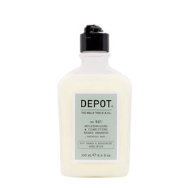 500 Beard & Mustache Specifics No. 501, Champú para barba, Hidratante y clarificante, 250 ml