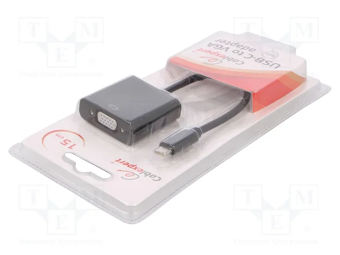 GEMBIRD Adaptador USB 3.1 a VGA Full HD 1080p Negro