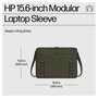 HP Maletín para Portátil 15.6" Gris y Verde
