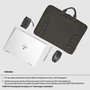 HP Modular Laptop Sleeve 15,6 pulgadas Verde, Gris