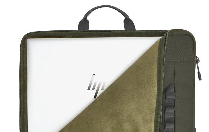 HP Funda Maletín Modular para Portátil 15.6" (39.6 cm) Verde Gris, Ligera, con Correa de Hombro y Múltiples Bolsillos, Resistente al Agua
