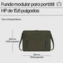 HP Modular Laptop Sleeve 15,6 pulgadas Verde, Gris