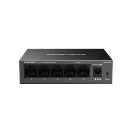 Mercusys MS105GS Switch Gigabit de 5 Puertos Negro