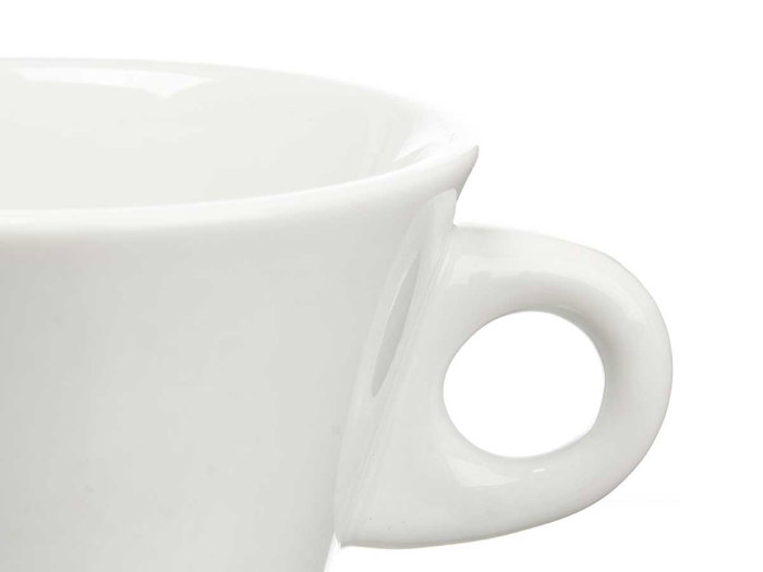 Vessia Taza Porcelana Alta 200 ml Blanca 11 x 7.5 x 9 cm (Set de 48)