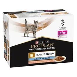 Purina Pro Plan Diet Feline NF Advance Care Salmón Comida Húmeda para Gatos, 10 latas x 85 gr