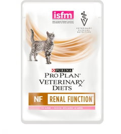 Purina Pro Plan Veterinary Feline NF Renal Function Salmón 10x85g