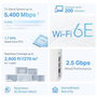 TP-Link AXE5400 Sistema WiFi Mesh de Hogar Completo WiFi 6E Tri-Banda