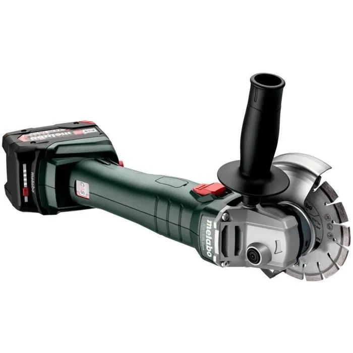 Metabo Amoladora angular a batería W 18 L 9-125, 18 V, MetaBOX 165 L Metabo Amoladora angular a batería W 18 L 9-125, 18 V, MetaBOX 165 L