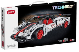 GIROS Coche de Carreras Technic con Pullback Blanco