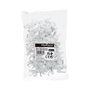 Hantums Bolsa de 100 grapillones para cable o manguera redonda 9mm