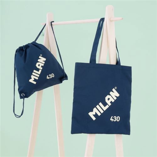 Milan Bolsa Tote Bag Serie 1918 Azul Marino Milan Bolsa Tote Bag Serie 1918 Azul Marino