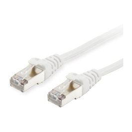 EQUIP Cable de parche Cat6a S/FTP 2xRJ45 10.00m blanco