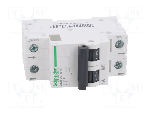 SCHNEIDER ELECTRIC ACTI9 MCB C60H-DC 2 polos 1A 500VDC